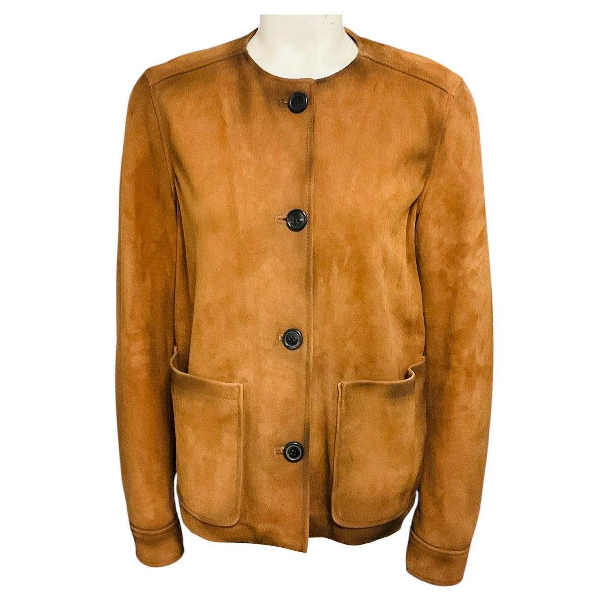 Saint Art Bronze Charlee Vintage Suede Jacket