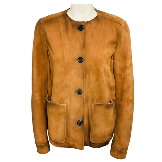 Saint Art Bronze Charlee Vintage Suede Jacket