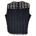 Load image into Gallery viewer, Akris Punto Black Circle Cut-Out Sleeveless Top
