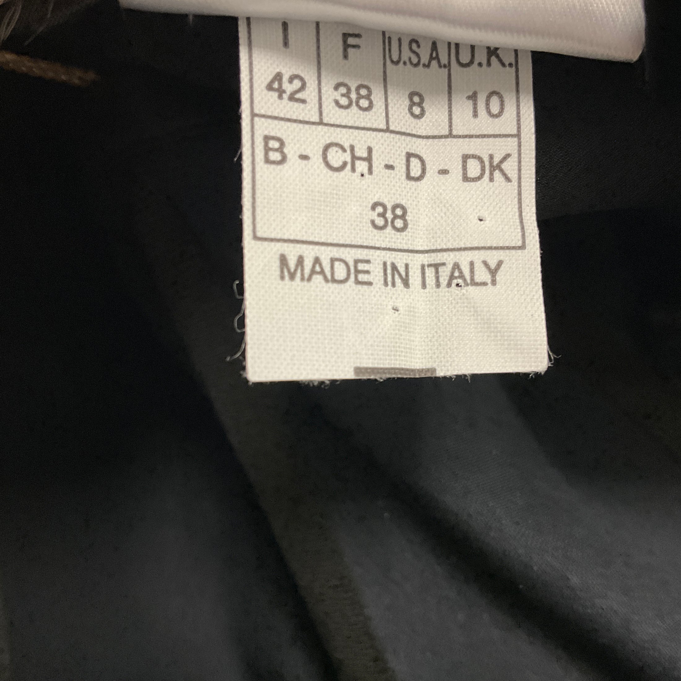 Emilio Pucci Black Netted Lace and Silk Corset Dress