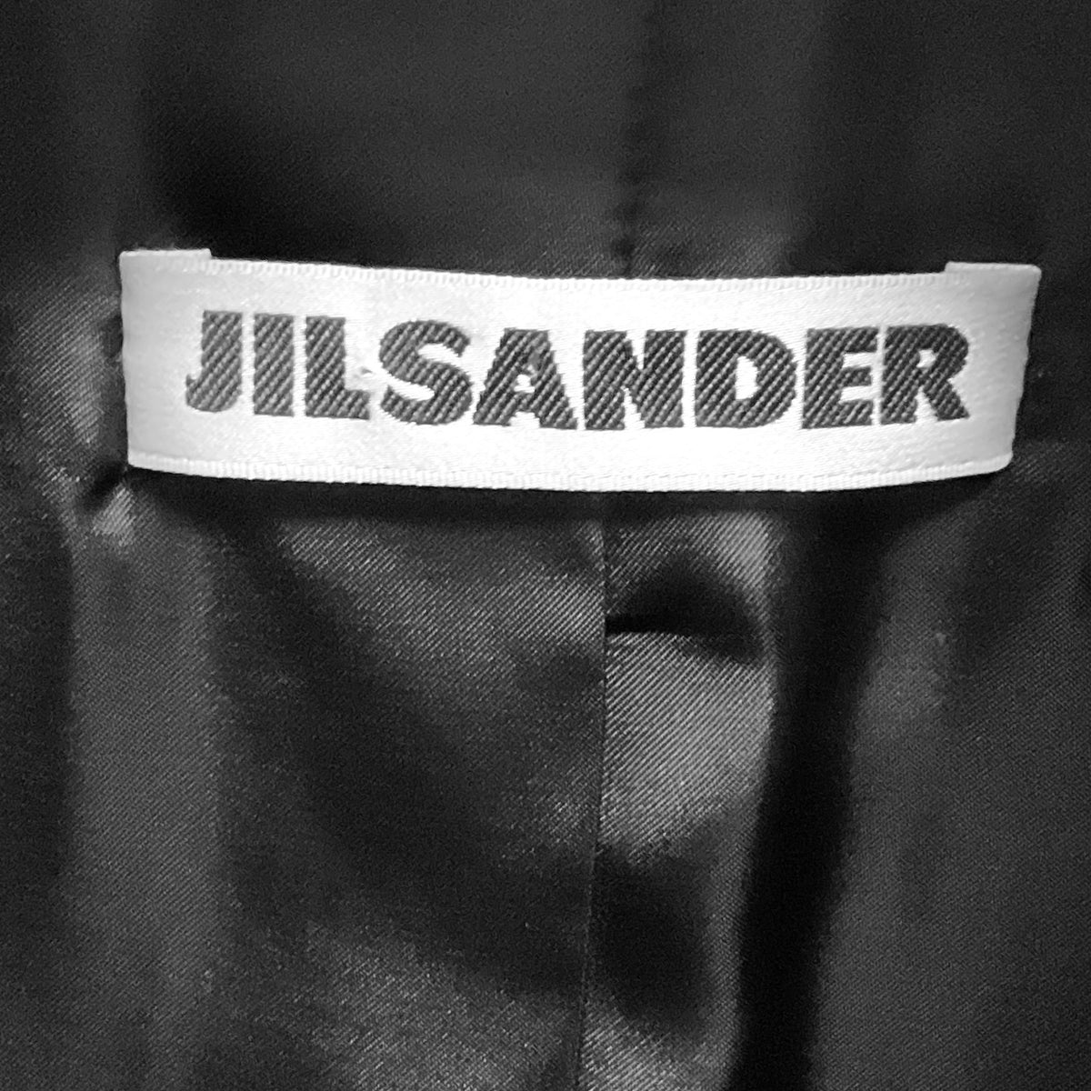 Jil Sander Black Wool, Angora, and Cashgora Jacket