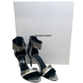 Load image into Gallery viewer, Pierre Hardy Black / Silver Alpha Pumps
