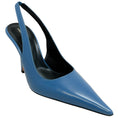 Load image into Gallery viewer, Scanlan Theodore Blue Leather Slingback Pumps

