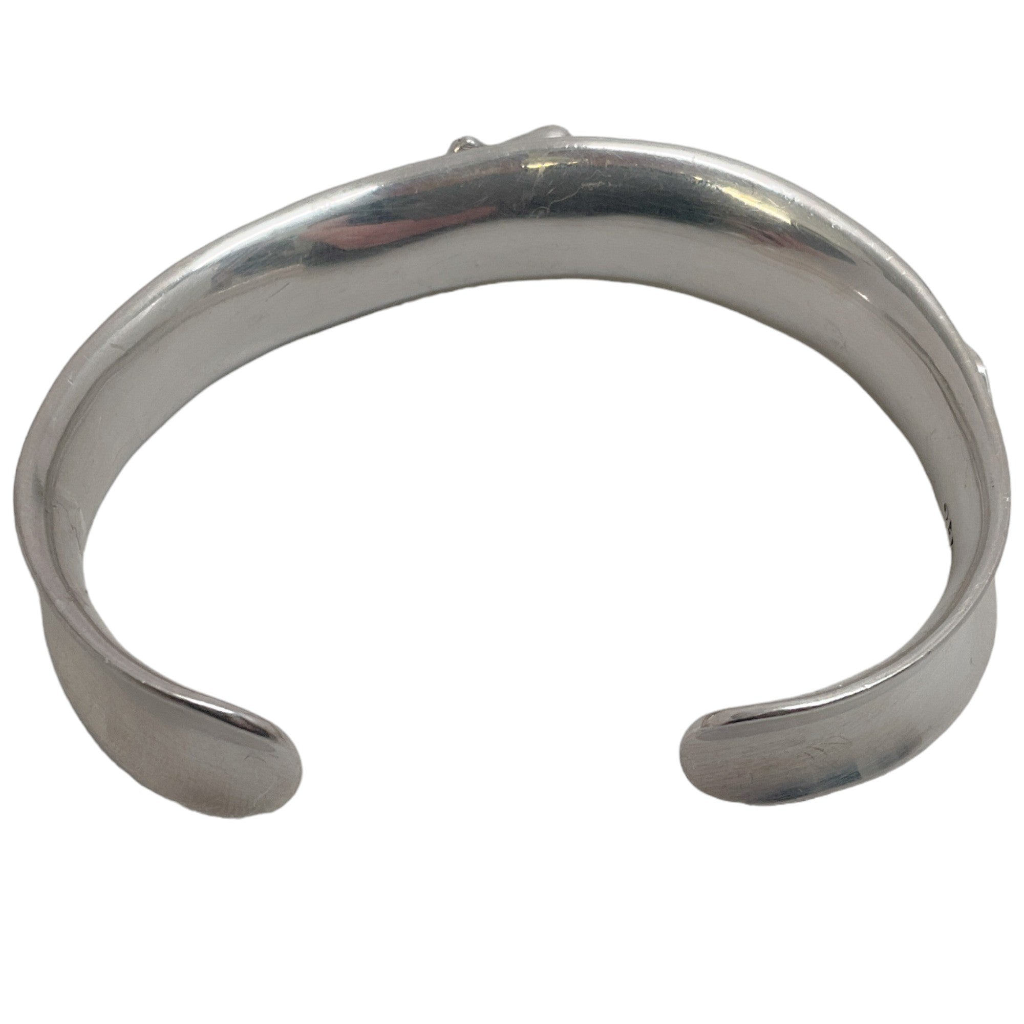 Kieselstein-Cord Sterling Silver Alligator Cuff Bracelet