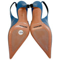 Load image into Gallery viewer, Scanlan Theodore Blue Leather Slingback Pumps
