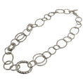 Load image into Gallery viewer, Ippolita Sterling Silver Short Hammered Bastille Necklace
