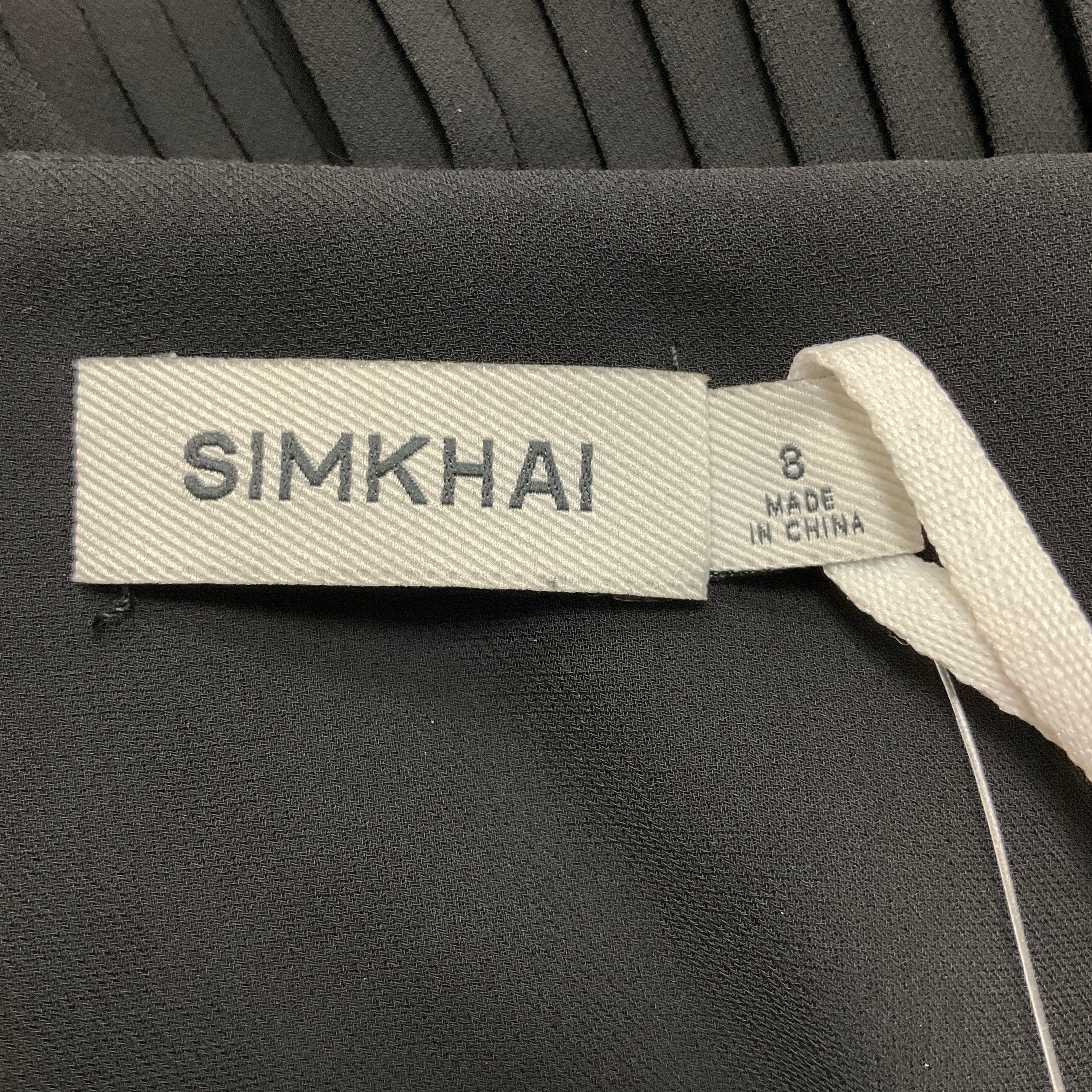 Simkhai Black Margo Mini Dress