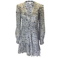 Load image into Gallery viewer, Veronica Beard Blue Multi Savile Printed Silk Dress
