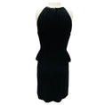 Load image into Gallery viewer, Prada Black Sleeveless Crepe Peplum Dress

