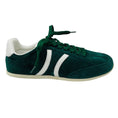Load image into Gallery viewer, Celine Green Jogger Suede Calfskin Leather Low Top Lace Up Sneaker
