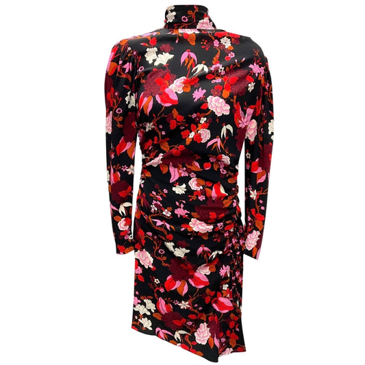 A.L.C. Black / Red Multi Marcel Dress