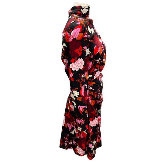A.L.C. Black / Red Multi Marcel Dress
