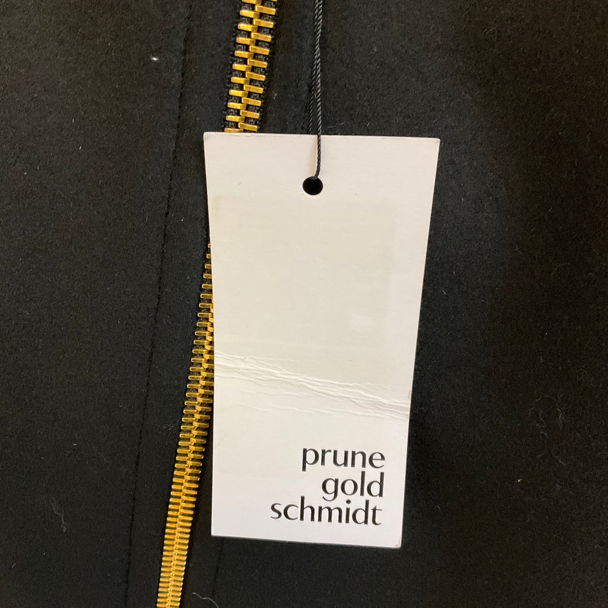 Prune Goldschmidt Black Bonnie Oversize Perfecto Coat