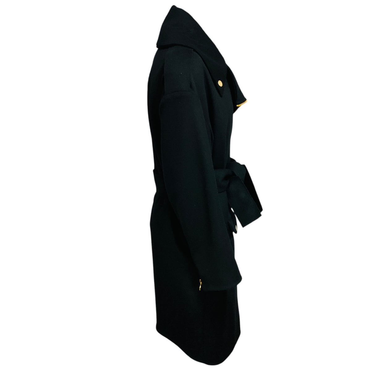 Prune Goldschmidt Black Bonnie Oversize Perfecto Coat
