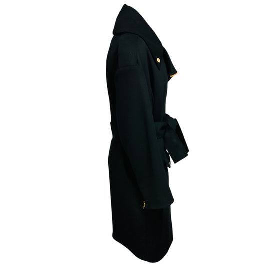 Prune Goldschmidt Black Bonnie Oversize Perfecto Coat
