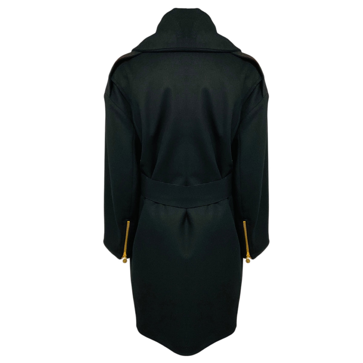 Prune Goldschmidt Black Bonnie Oversize Perfecto Coat