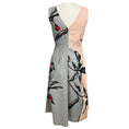 Load image into Gallery viewer, Marni Pink / Grey Multi Leaf Print Sleeveless Midi Dress
