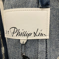 Load image into Gallery viewer, 3.1 Phillip Lim Blue Denim Slip Dress with Lace

