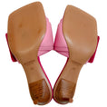 Load image into Gallery viewer, Jacquemus Pink Leather Piscine Heeled Sandals
