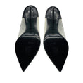 Load image into Gallery viewer, Saint Laurent Black Nero / Transparent Patent Leather and PVC Opyum 110 Pumps with YSL Logo Heel
