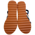 Load image into Gallery viewer, Robert Clergerie Blue / Tan Platform Sandals
