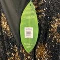 Load image into Gallery viewer, Farm Rio Black Sunny Mood Sequin V Neckline Jumpsuit
