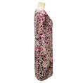 Load image into Gallery viewer, Salvatore Ferragamo Pink Multi Printed Long Sleeved Silk Dress
