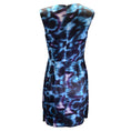 Load image into Gallery viewer, Erdem Blue / Purple Multi Sleeveless Silk Dress

