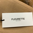 Load image into Gallery viewer, Fleurette Camel Fox Fur Collar Wool Wrap Coat with Belt
