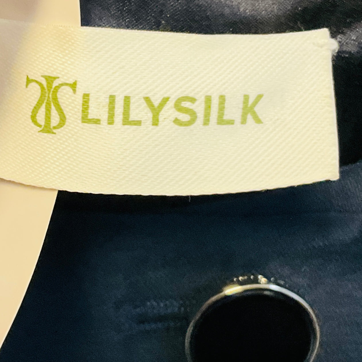 Lilysilk Midnight Blue Mulberry Silk Vest Top