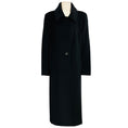 Load image into Gallery viewer, Max Mara Black Wool and Angora Long Coat
