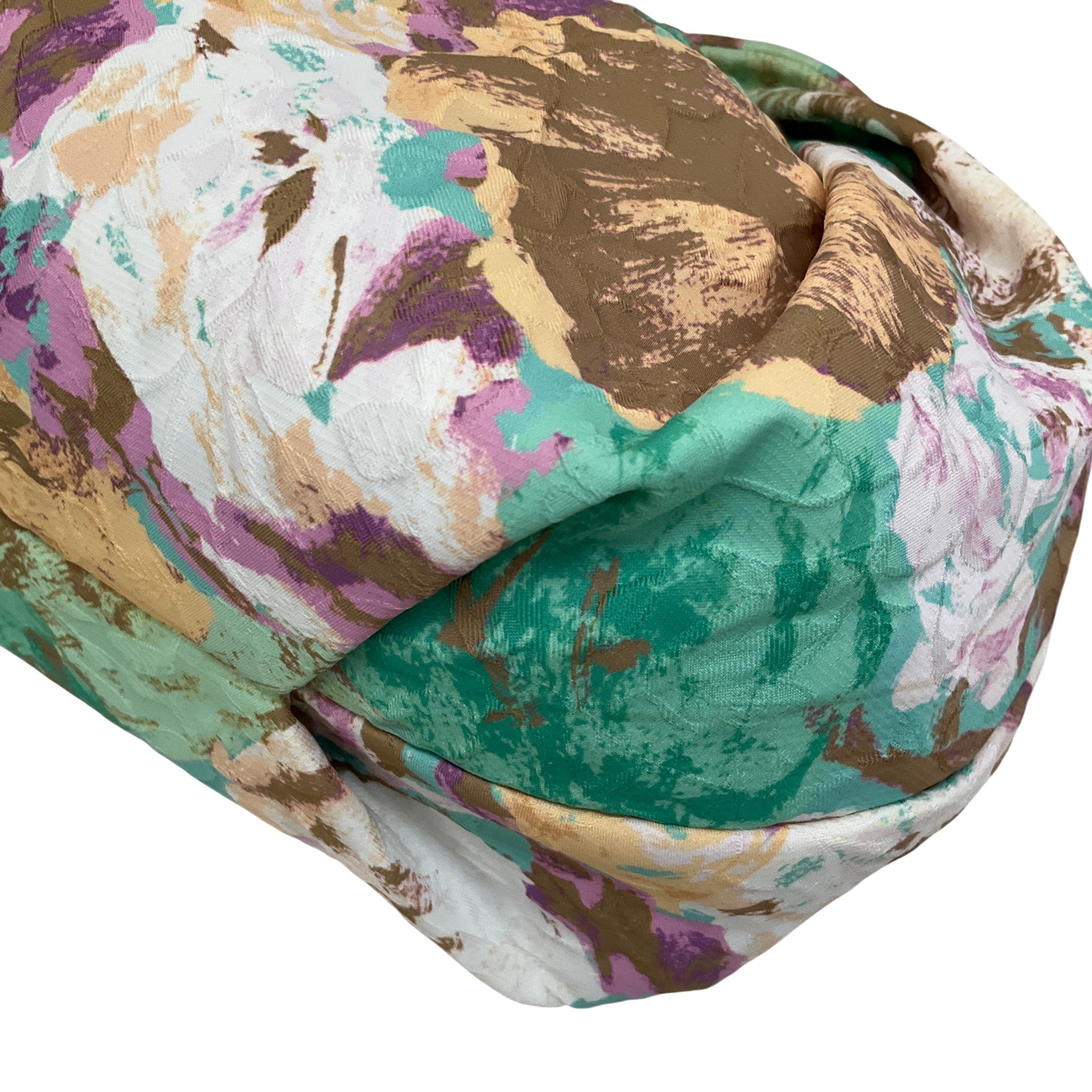 Dries van Noten Multi Floral Jacquard Twist Bag