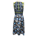 Load image into Gallery viewer, Peter Pilotto Blue Multi Printed Sleeveless Satin Midi Dress
