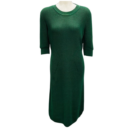 Fendi Green Knit Midi Dress