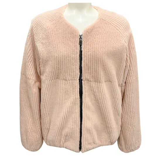 Fleurette Nogg Rabbit Fur Full Zip Jacket