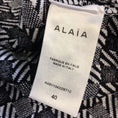 Load image into Gallery viewer, Alaia Black / White Check Knit Cardigan Sweater
