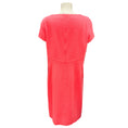 Load image into Gallery viewer, Escada Bright Coral Short Sleeved Boucle Tweed Dress
