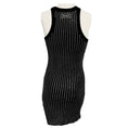 Load image into Gallery viewer, The Attico Black Sleeveless Crystal Tank Dress
