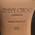 Load image into Gallery viewer, Jimmy Choo Bronze Metallic Grained Leather Ankle Booties
