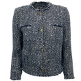 Load image into Gallery viewer, Etro Navy / White Tweed Jacket

