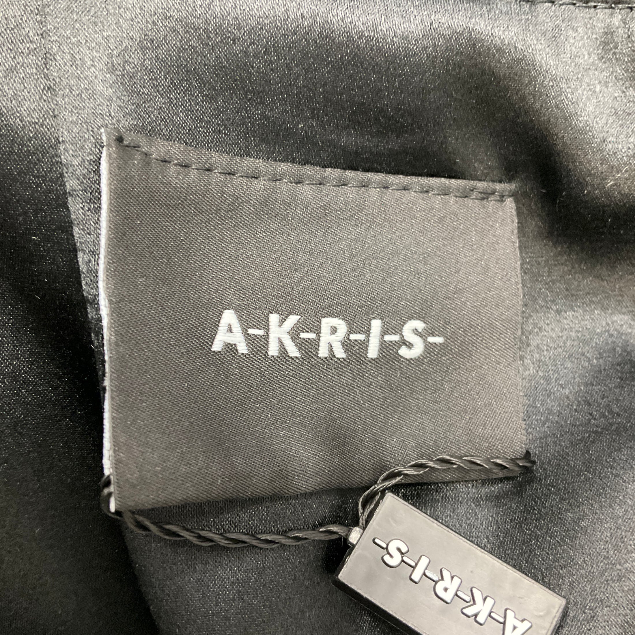 Akris Black Sleeveless Wool Shift Dress