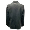 Load image into Gallery viewer, Peserico Charcoal Grey Double Breasted Wool Blazer

