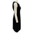 Load image into Gallery viewer, Akris Black Sleeveless Wool Shift Dress
