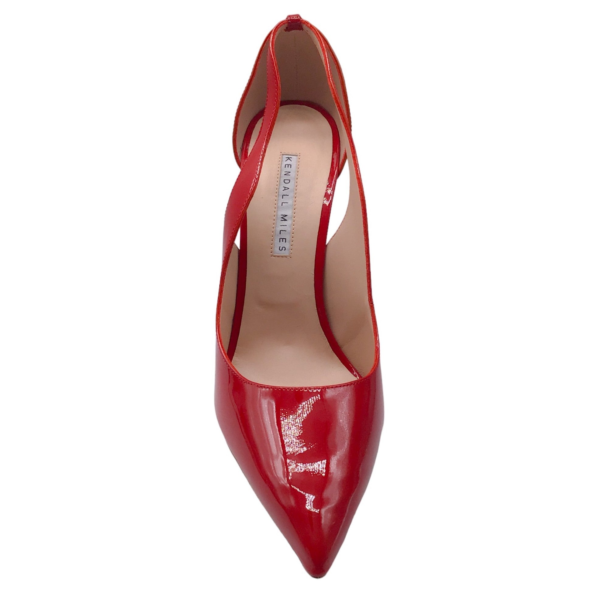 Kendall Miles Red Patent Leather Siren Pump