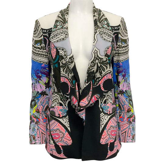 Etro Cobalt Multi Paisley Blazer
