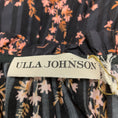 Load image into Gallery viewer, Ulla Johnson Black Multi Jet Print Brienne Floral Print Mini Dress
