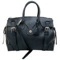 Load image into Gallery viewer, Ralph Lauren Black Leather Soft Ricky 33 Bag

