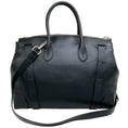 Load image into Gallery viewer, Ralph Lauren Black Leather Soft Ricky 33 Bag
