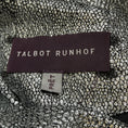 Load image into Gallery viewer, Talbot Runhof Silver Metallic Ruched Cocktail Dress
