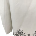 Load image into Gallery viewer, Shari's Place White / Black Eyelet Leather Jacket
